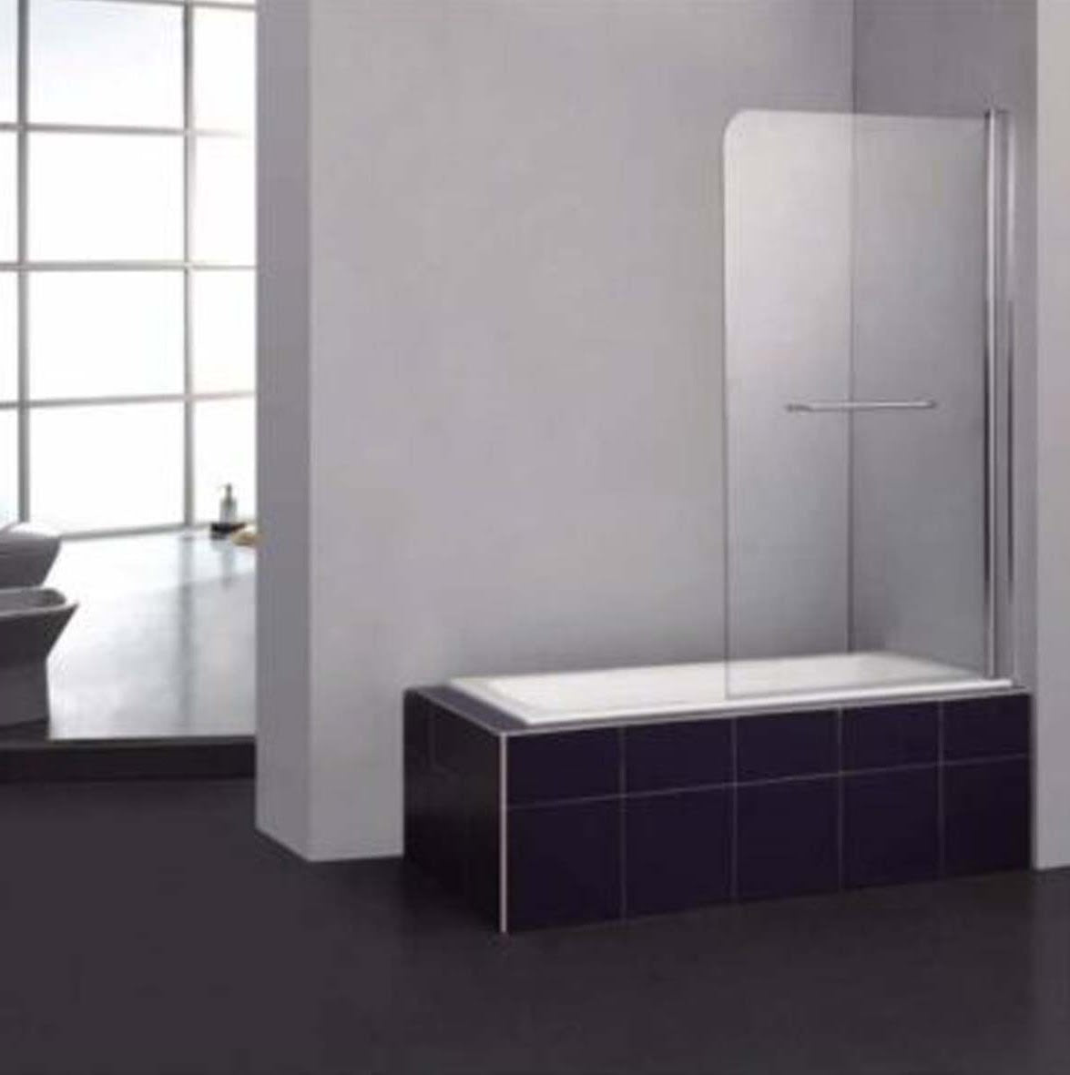 Bath Screen Swivel with handle Shower Screen