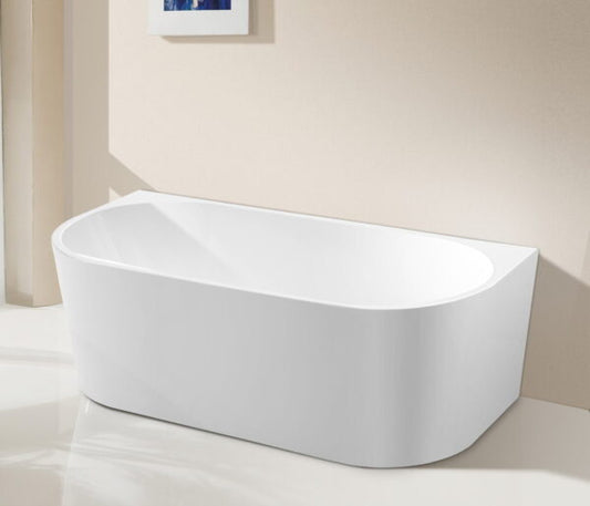 Dana Back to wall round bathtub 1500/1600mm