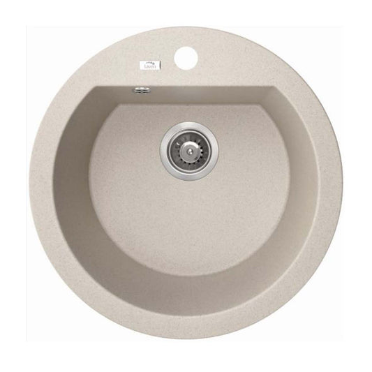 Laveo 510*205mm Granite Stone Sink Single Bowl (including Space Saving Siphon and Click-clack Plug)